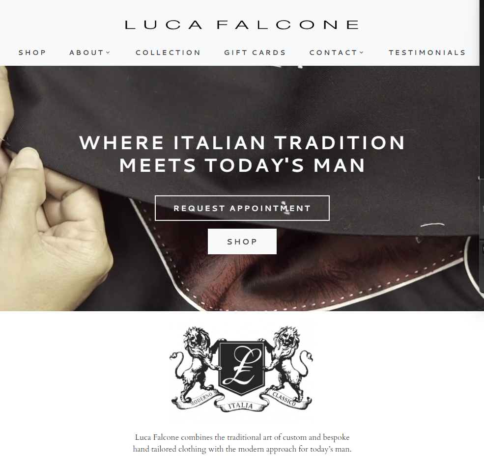 Luca Falcone Custom Clothiers